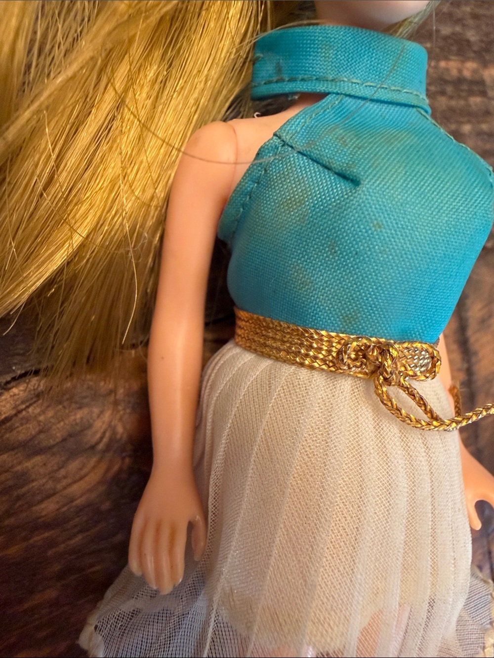 ORIGINAL DRESS Vintage 1970s Topper Dawn Doll P11A Blue Eyes Mini Blonde - Picture 5 of 12